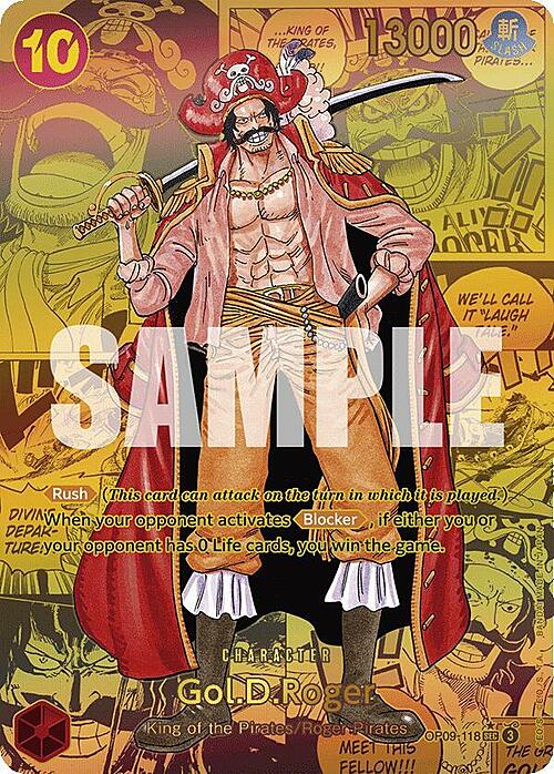 Gol D. Roger Manga Panel